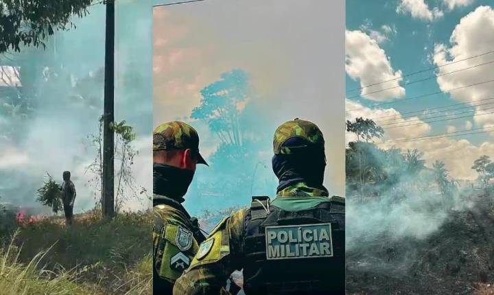 Mulher é presa por causar incêndio em área próxima à BR-156, em Pracuúba