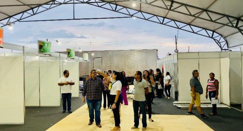 Instituições públicas e privadas conhecem os estandes que vão ocupar na 53ª Expofeira
