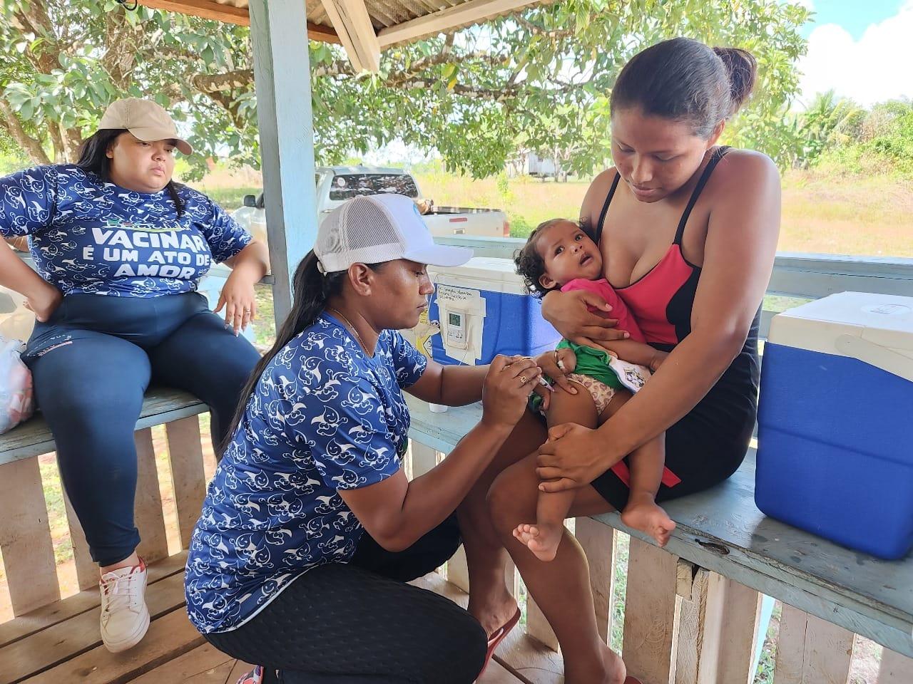 Oiapoque leva saúde e bem-estar à comunidade de Vila Velha do Cassiporé