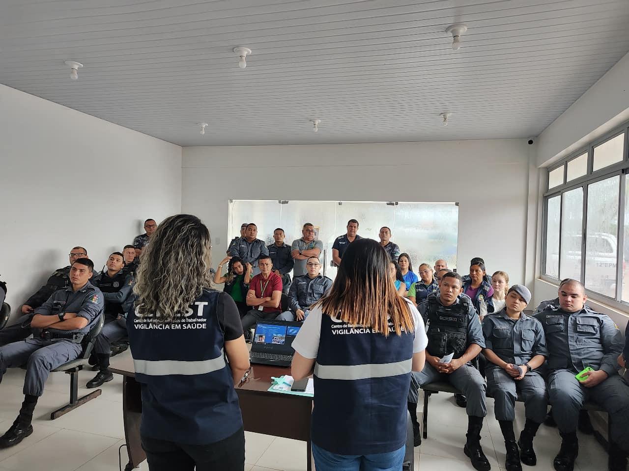 PM de Oiapoque recebe serviços de saúde em ação da prefeitura