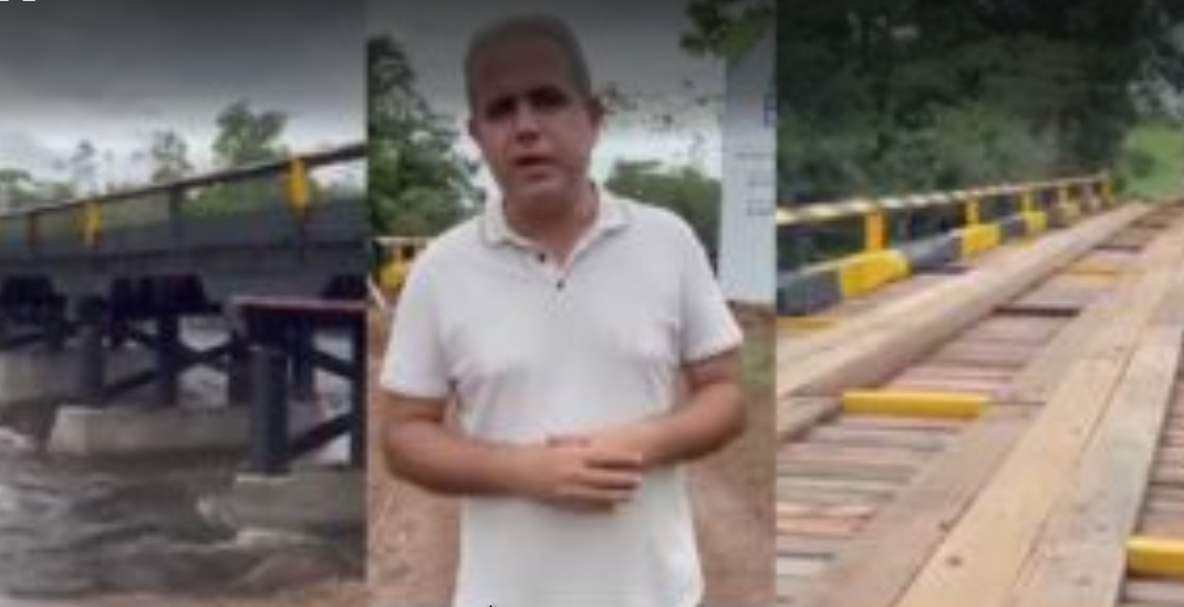 Parceria garante nova ponte na comunidade Entre Rio, em Tartarugalzinho