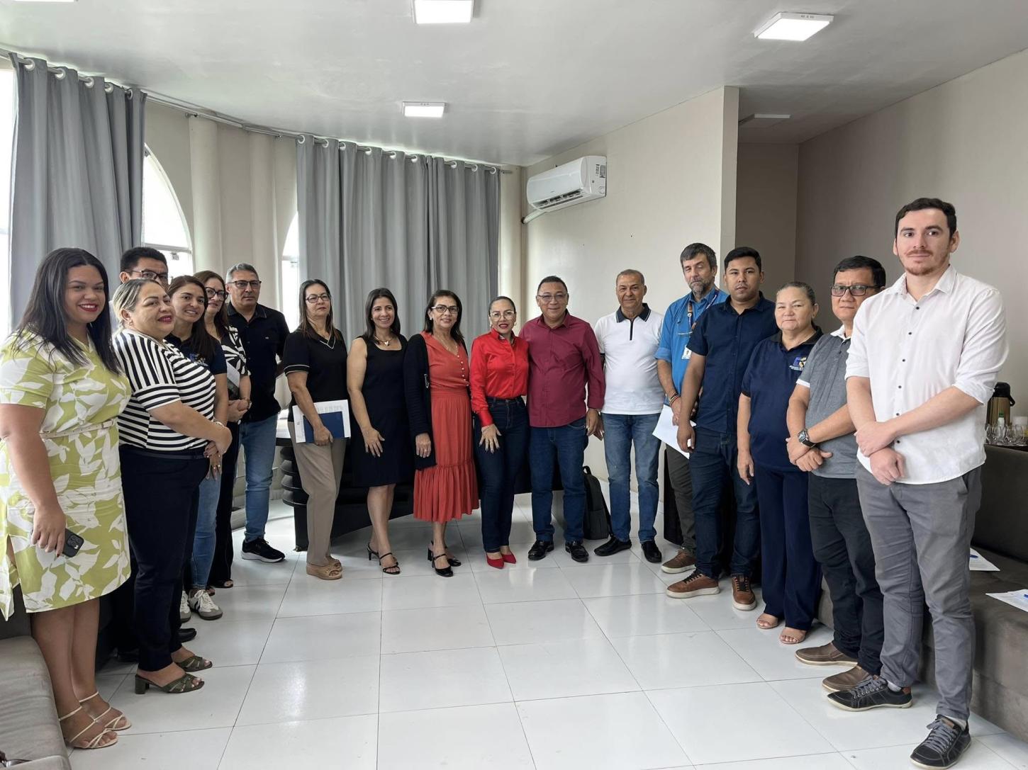 Mazagão: Prefeito Chico Nó recebe visita técnica do TCE para implantação do Siafic