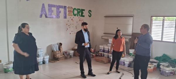 Promotor inspeciona Casa Lar de Porto Grande e cobra adequações para crianças