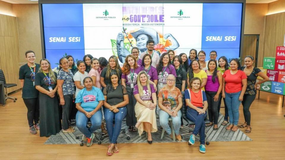 DPE-AP e Senai impulsionam autonomia feminina com curso de salgados