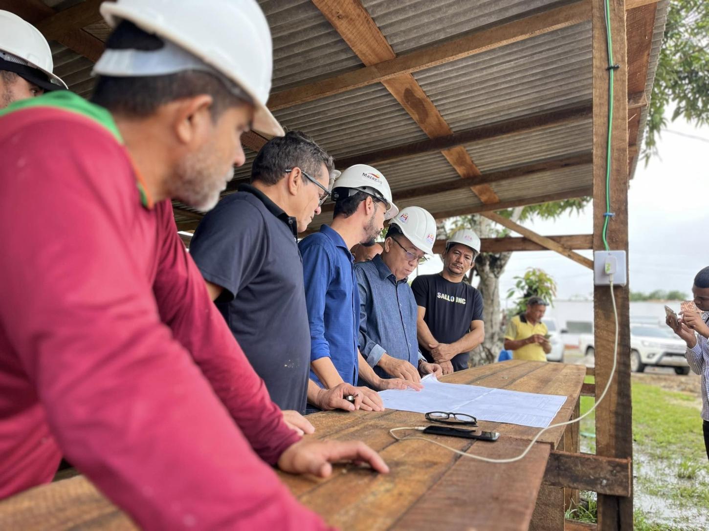 Mazagão avança na construção de novo ginásio poliesportivo