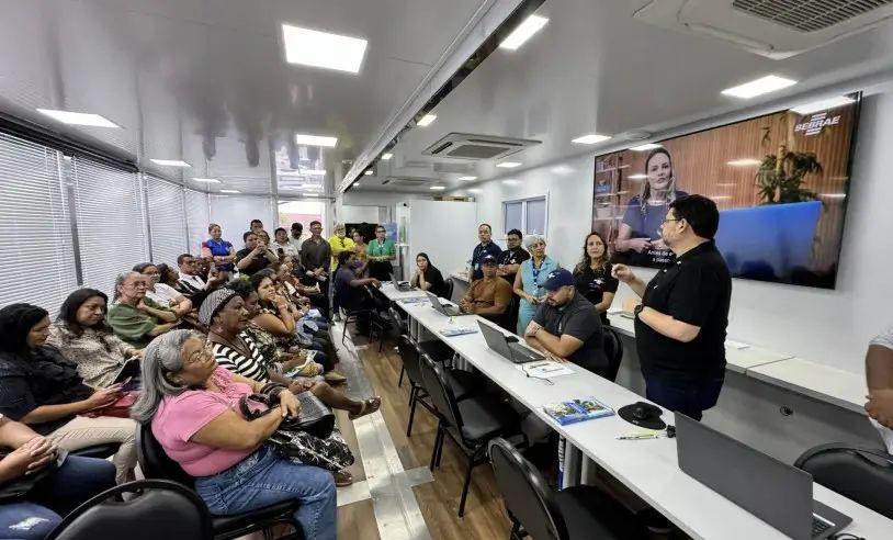 Sebrae encerra na sexta semana de atendimentos na Carreta Empreendedora