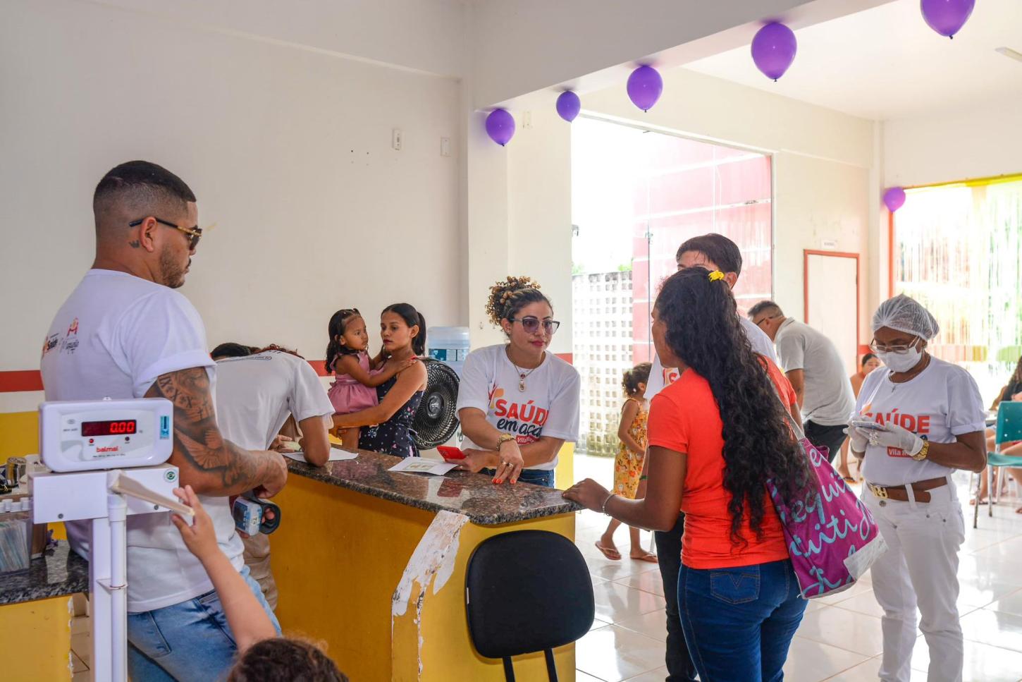 Vila Maracá recebe ação de saúde e supera metas de atendimento