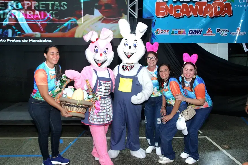 Governo do Amapá e Icef levam 'Páscoa Encantada' à Zona Sul de Macapá