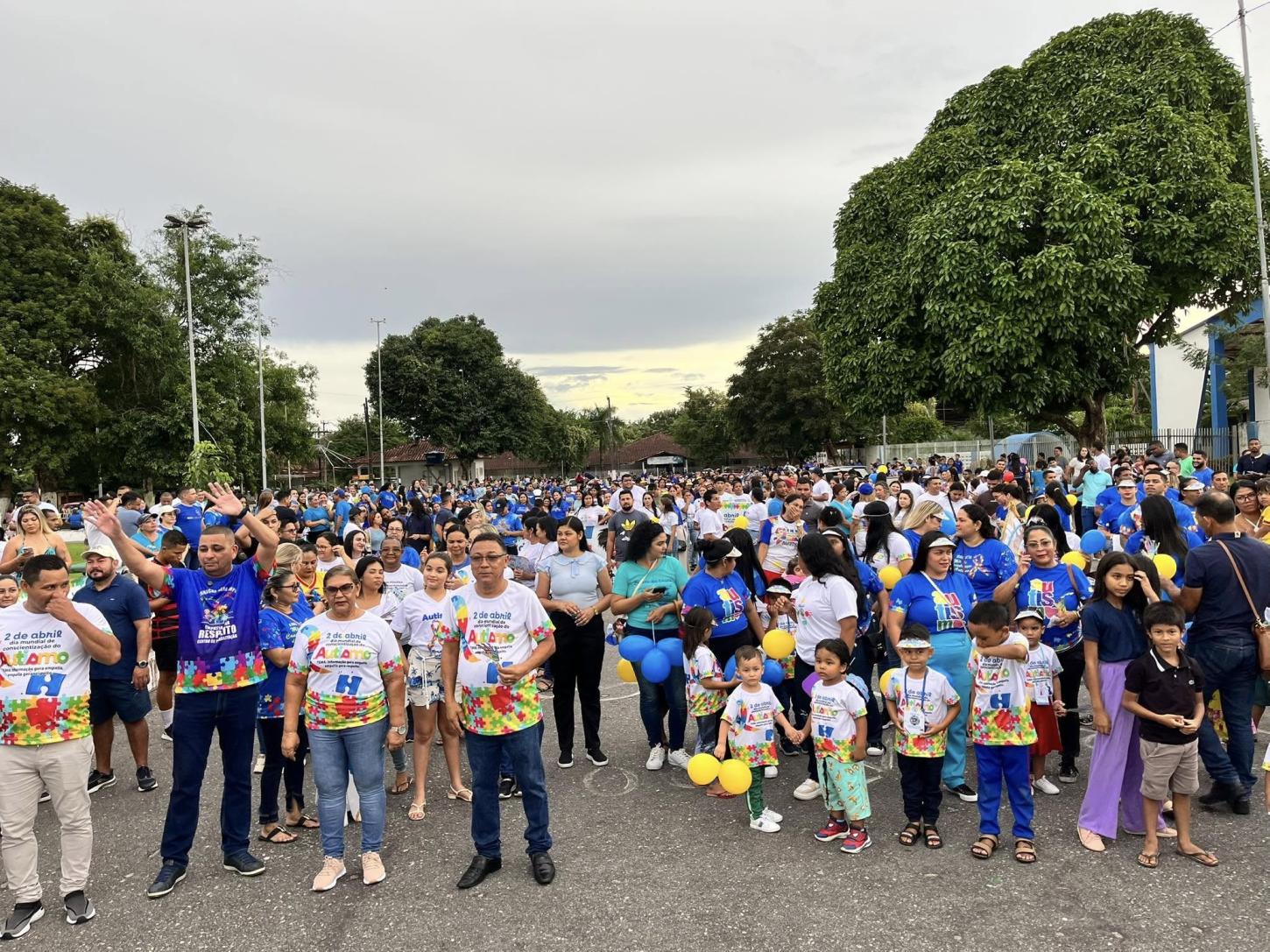 Mazagão marca o Dia Mundial do Autismo com grande caminhada
