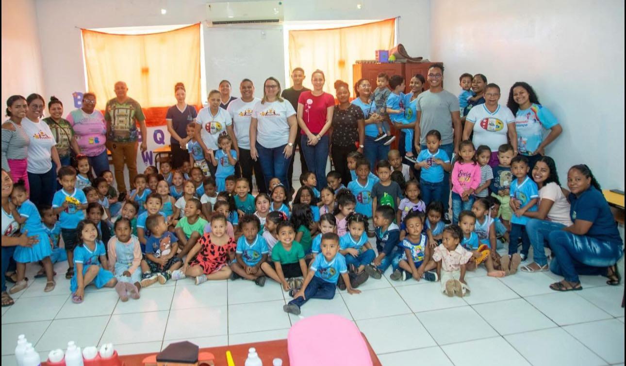 Saúde na Escola: Mazagão leva lições de bem-estar para alunos da Vó Olga