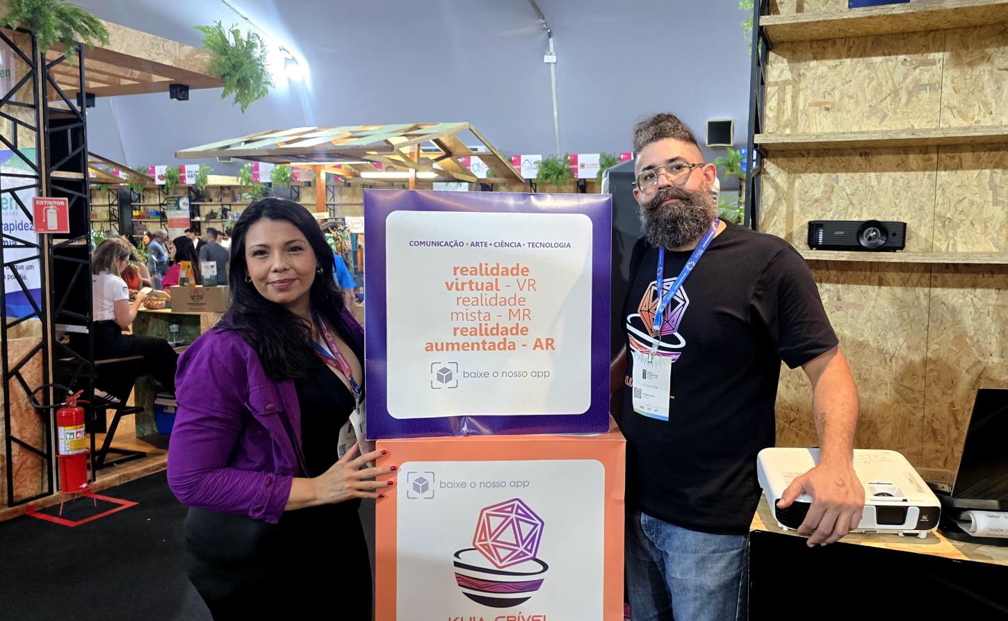 Kuia Crível estreia no Inova Amazônia com comunicação imersiva e autônoma