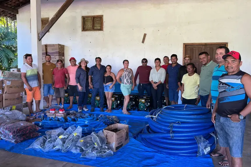 Amapá Mais Produtivo: 20 agricultores de Porto Grande recebem sistemas de irrigação