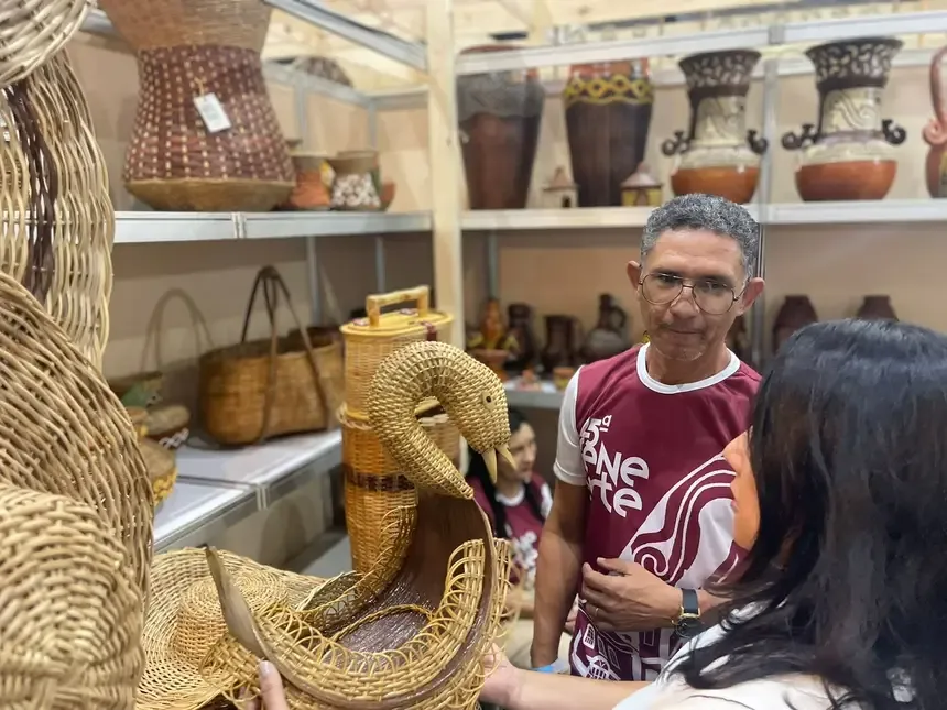 Em Olinda: artesanato amapaense brilha na Fenearte 2025