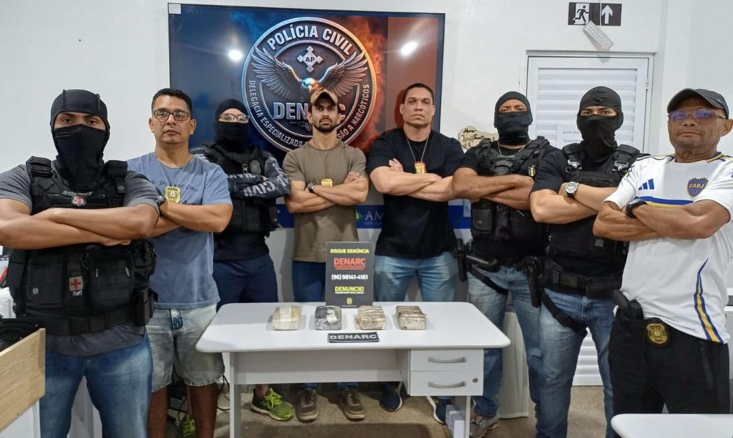Polícia Civil intercepta cocaína em embarcações vindas de Belém