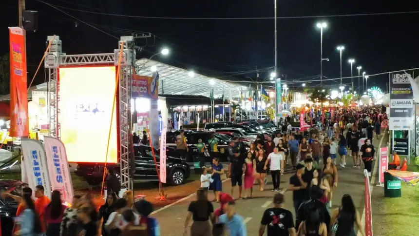 54ª Expofeira do Amapá bate recorde e ultrapassa 1,5 milhão de visitantes