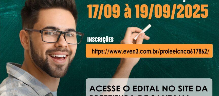 Pro-LEEI: inscrições reabertas em Santana com bolsas de R$ 1.200