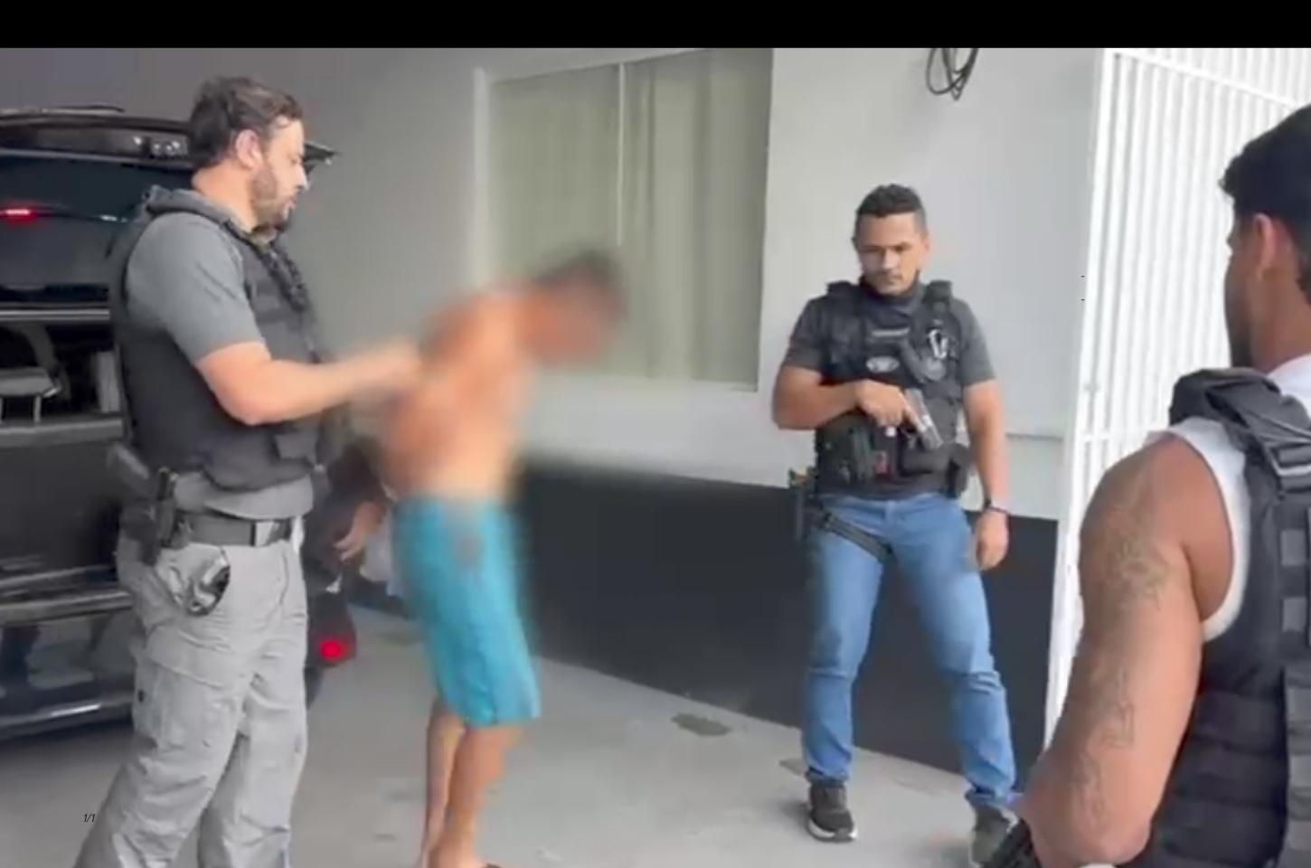 Agrediu ex-companheira grávida em Macapá e foi preso; veja o vídeo