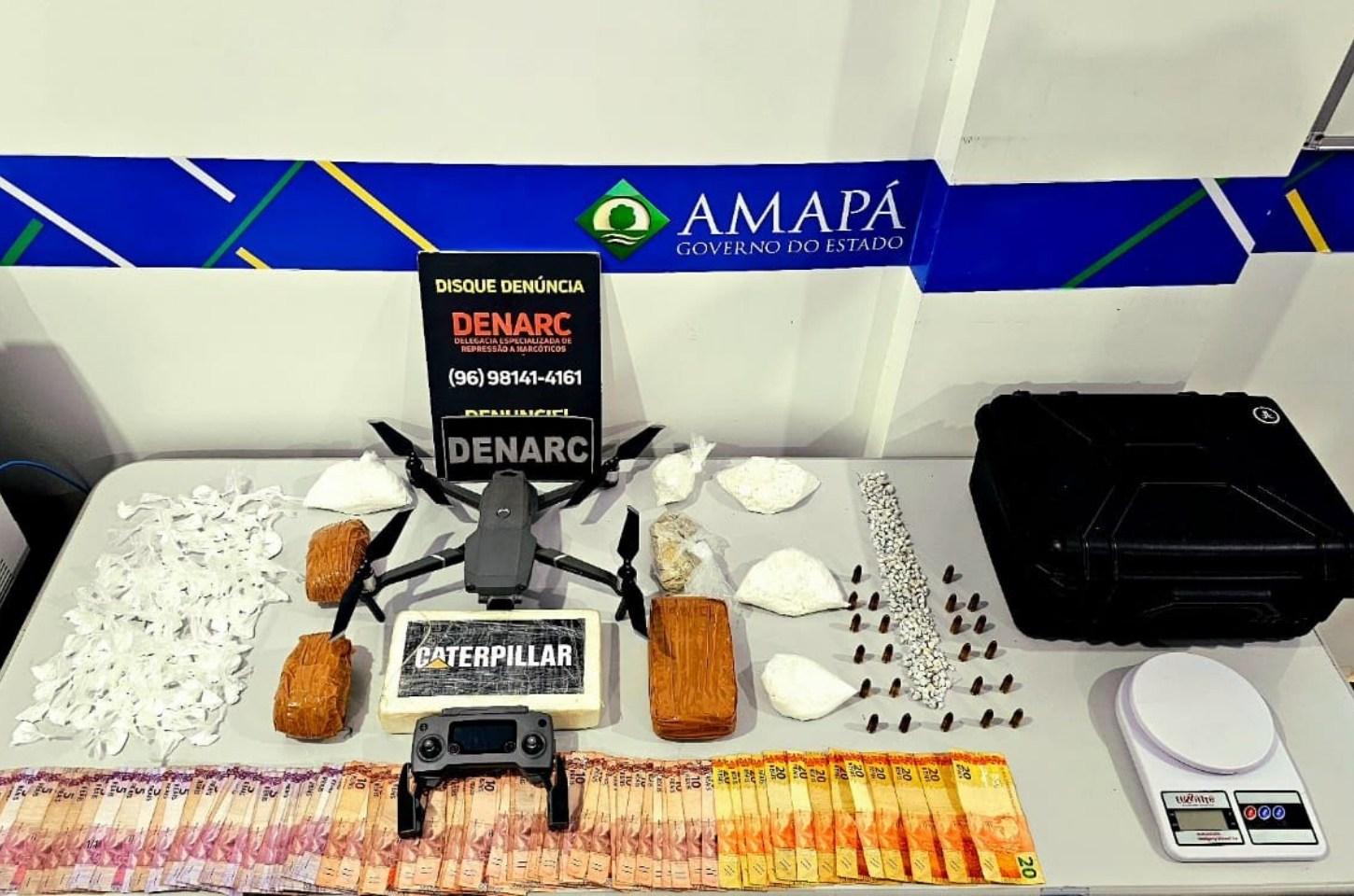 Crime organizado usa drone de R$ 23 mil para tráfico de drogas em Macapá