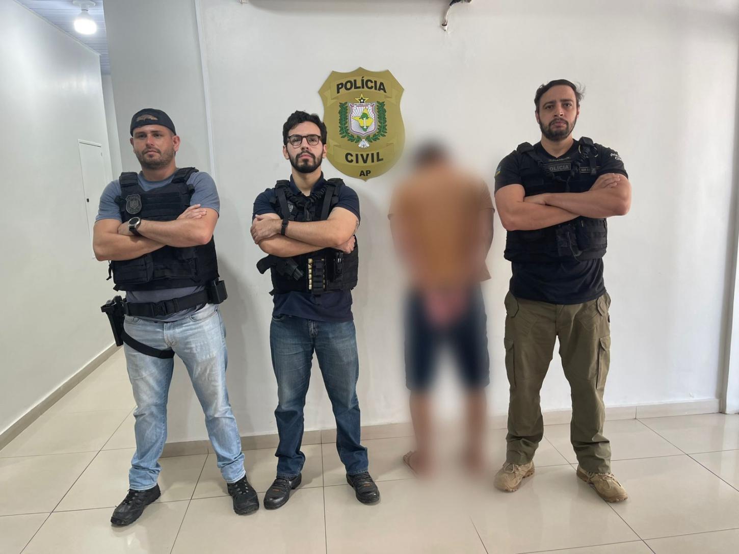 Homem é preso em Macapá por perseguir e agredir ex-companheira