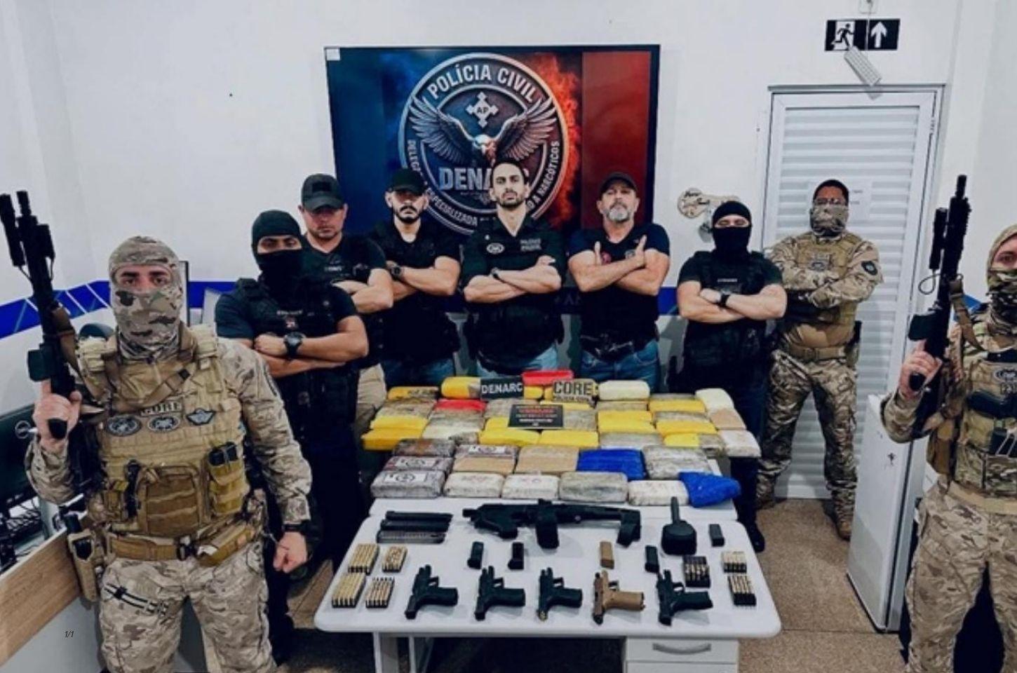 Polícia do Amapá segue firme no combate ao crime organizado