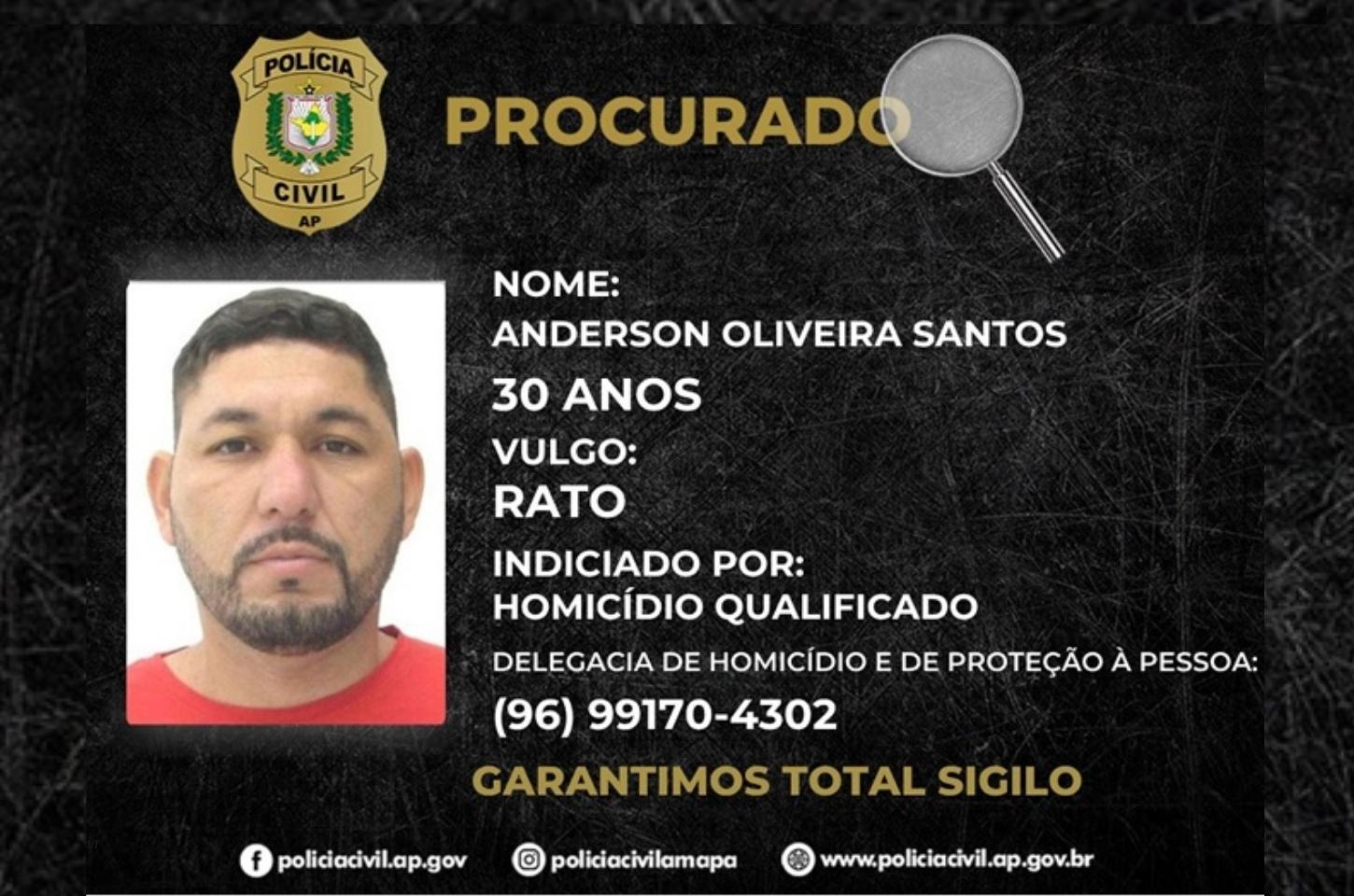 Polícia procura líder de facção suspeito de execuções em Macapá