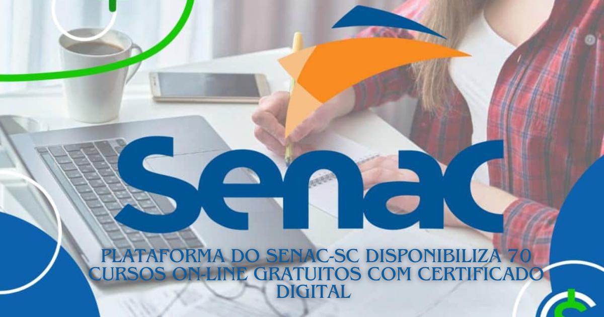 Senac Empresas oferece 70 cursos gratuitos on-line; veja como acessar