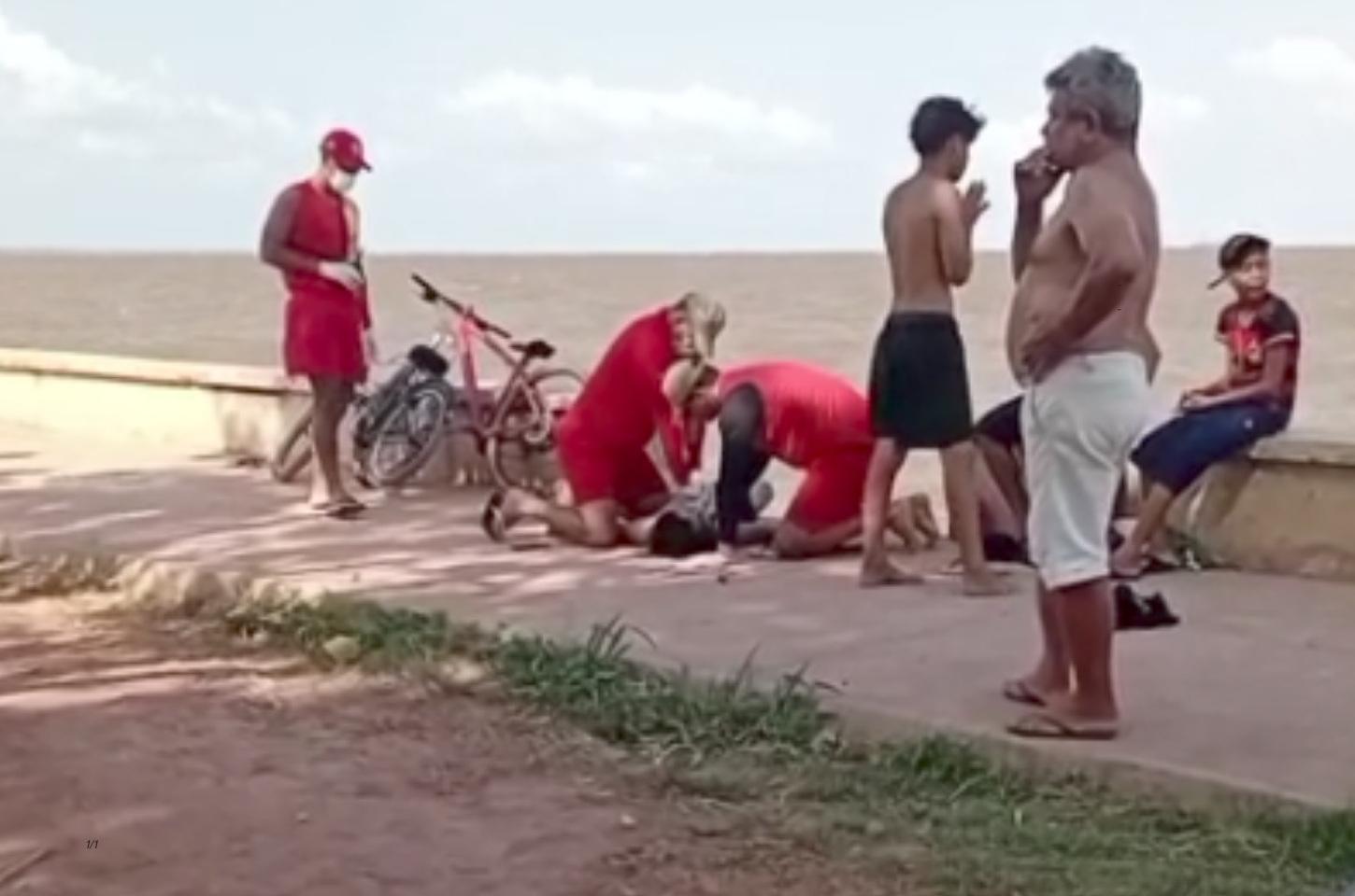 ⚠️ Tragédia na orla: adolescente de 16 anos é vítima de afogamento em Macapá