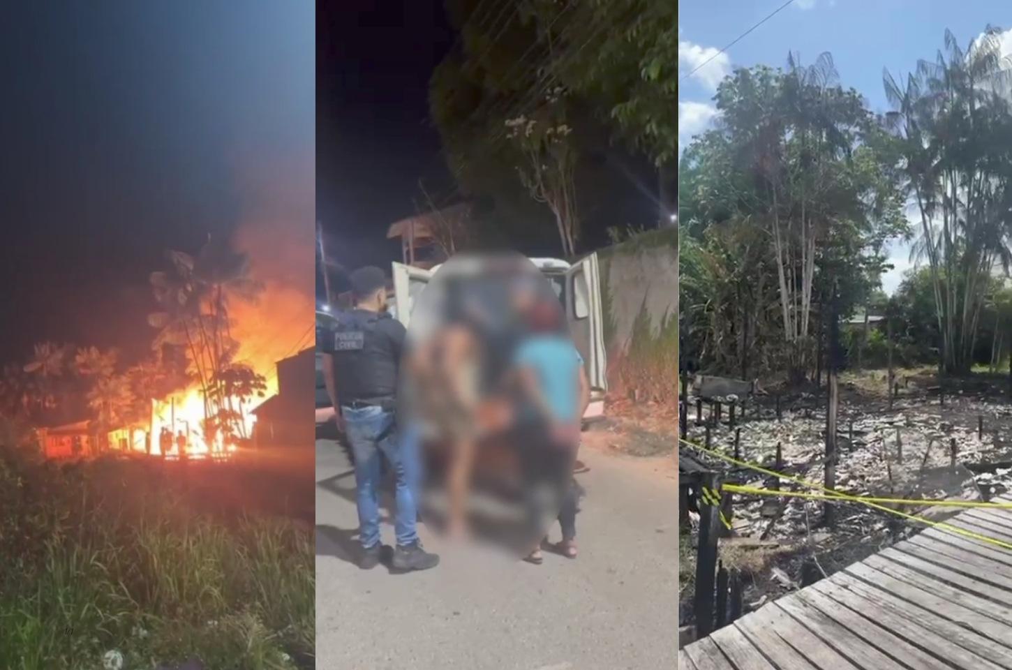 Duas mulheres são presas em Ferreira Gomes após incêndio e violência