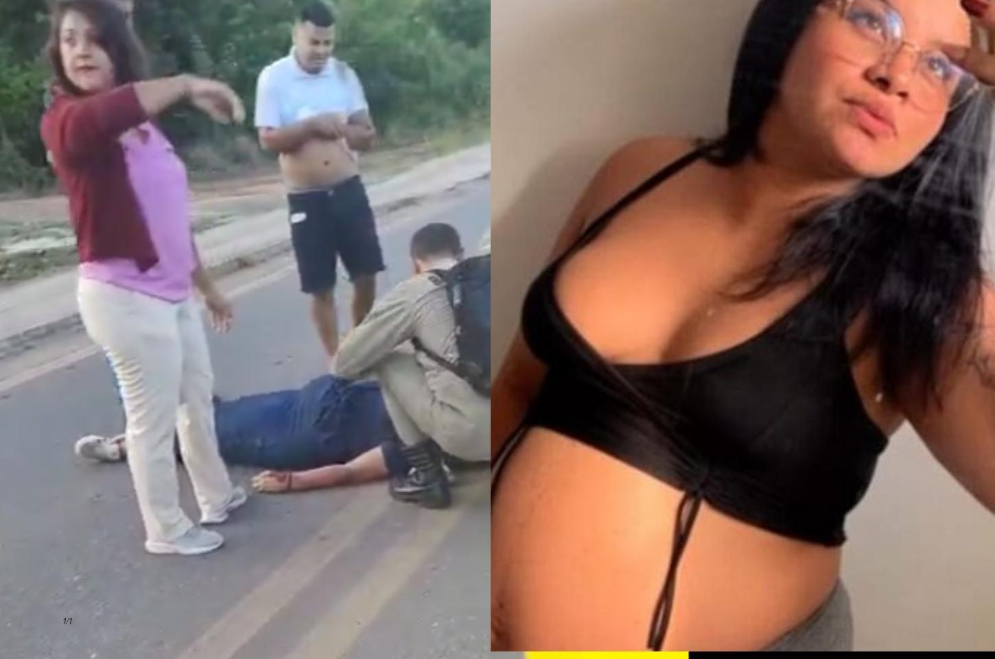 Grávida morre em acidente na Aníbal Barcelos; bebê está na UTI