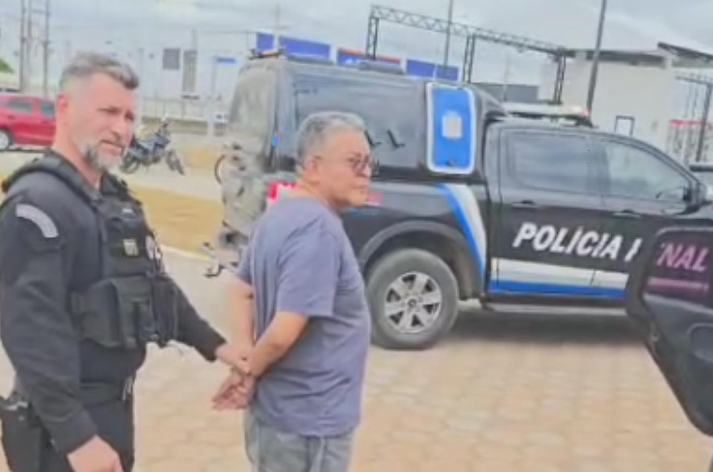 Vídeo mostra a prisão do diretor adjunto da escola do Iapen; assista