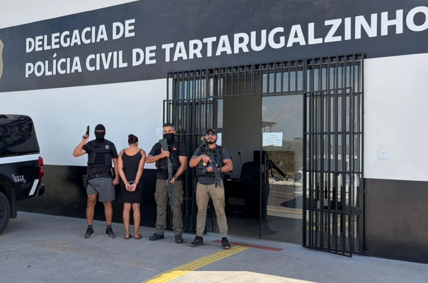 Mulher que matou mãe de cinco filhos é presa em Tartarugalzinho