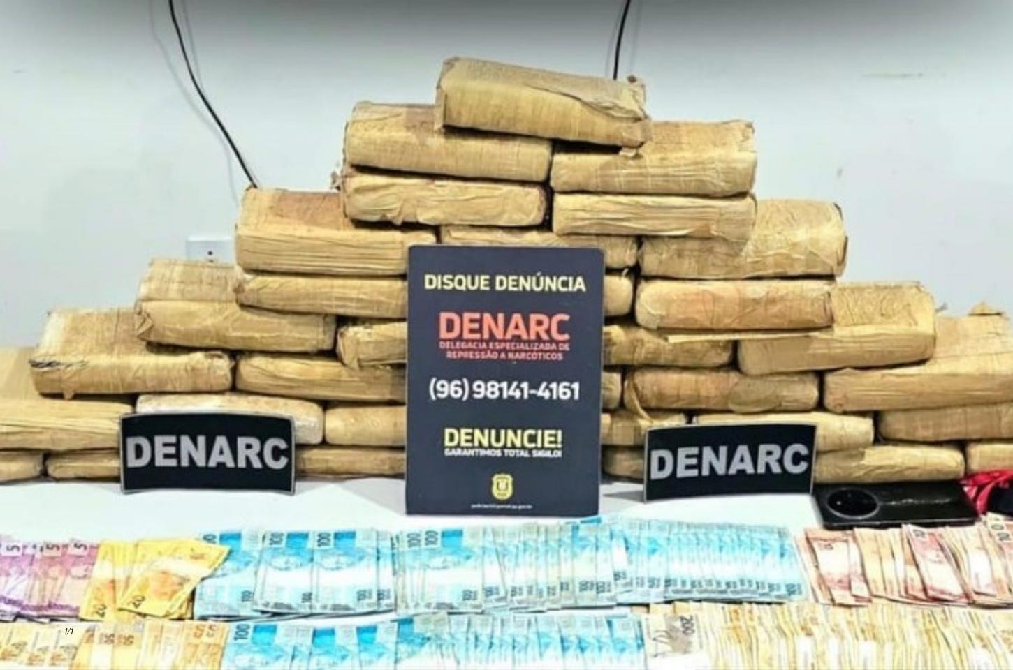 Polícia Civil prende dois e apreende 33 kg de skank no Amapá