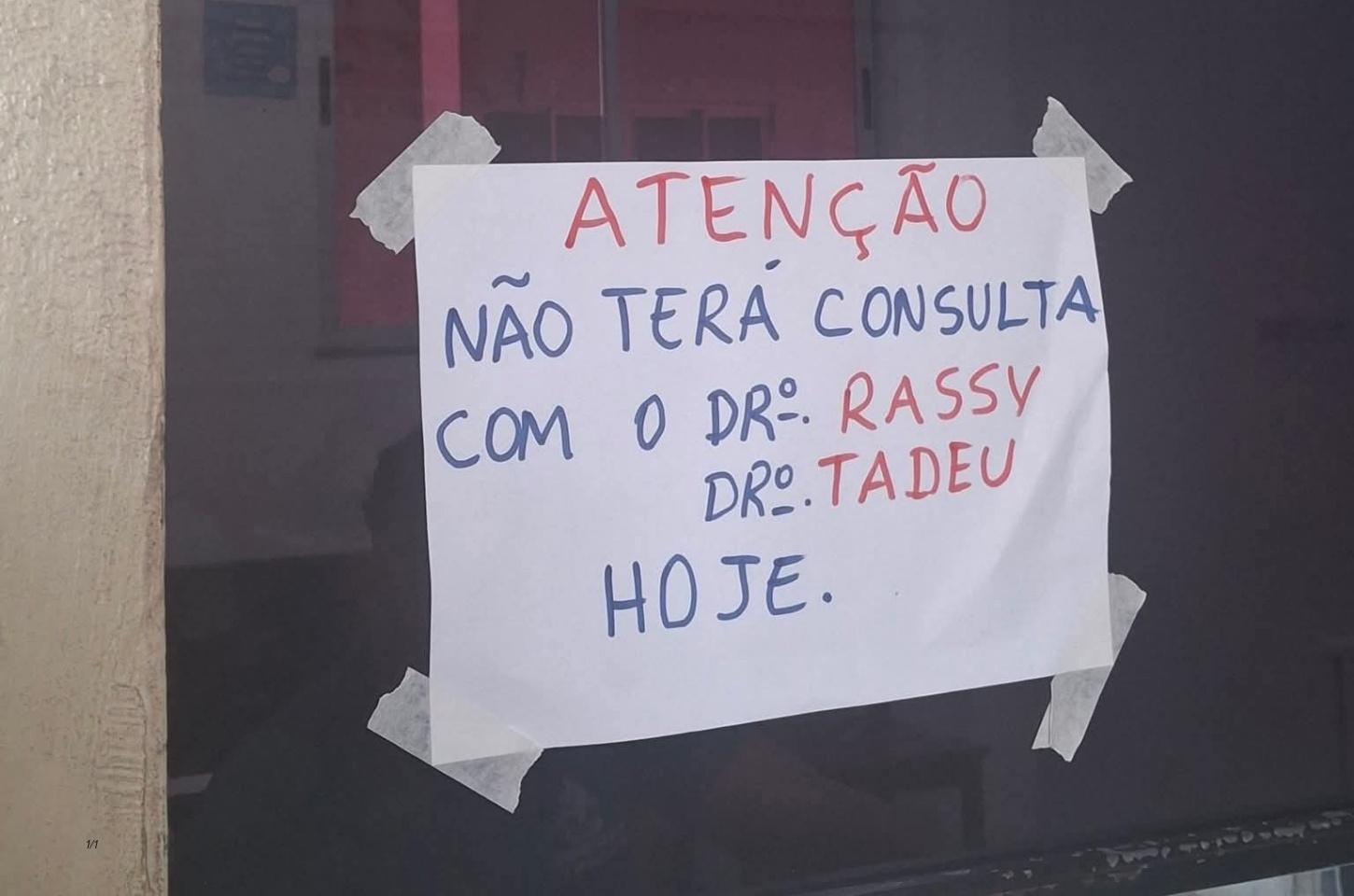 Usuário denuncia descaso em UBS após madrugar e consulta ser cancelada