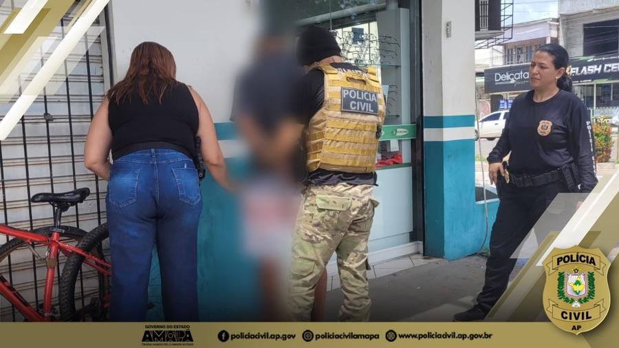 Homem condenado por estupro já está no Iapen após prisão em Santana