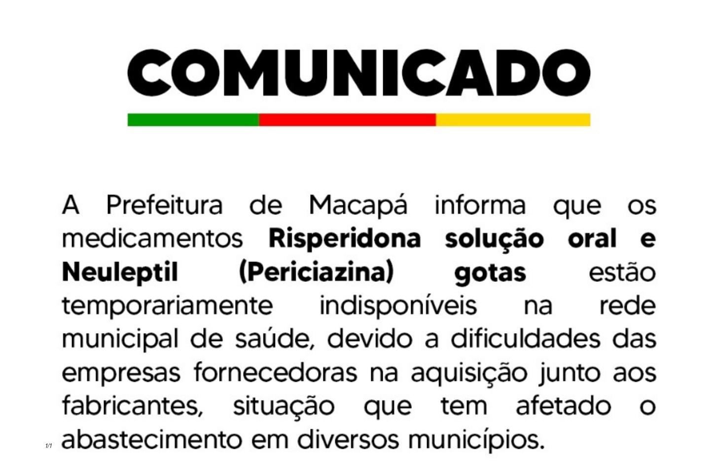 Prefeitura de Macapá admite falta de remédio após denúncia de mãe de criança autista