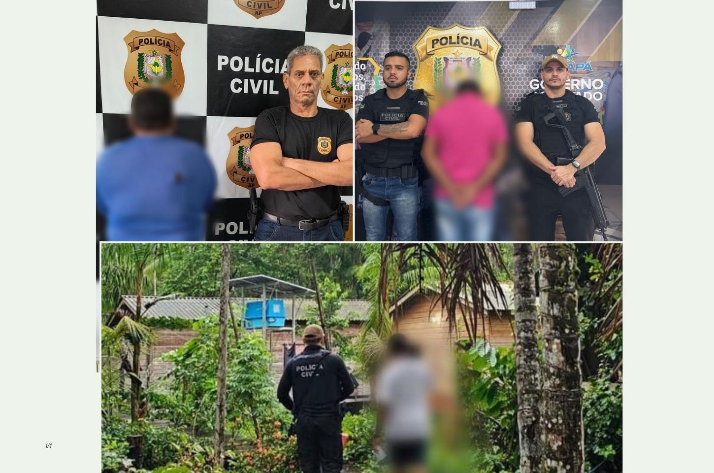 Prisões por estupro de vulnerável marcam a semana no Amapá