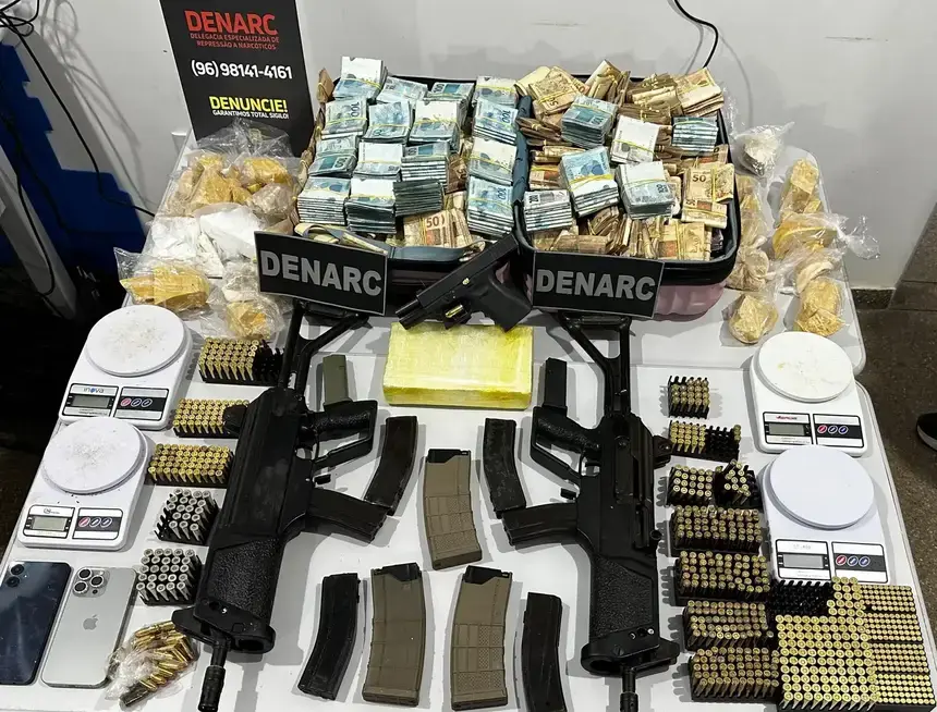 Amapá intensifica combate ao crime e apreende mais de 50 armas em 2 meses