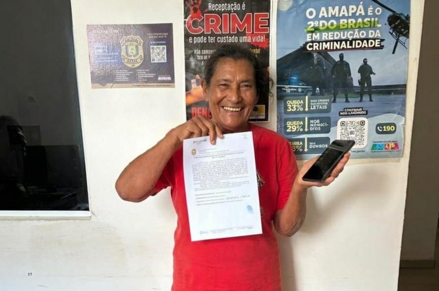 Furto e receptação de celular leva à prisão de dois homens em Calçoene