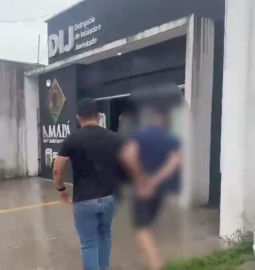 Homem é preso em Santana acusado de abusar dos próprios sobrinhos