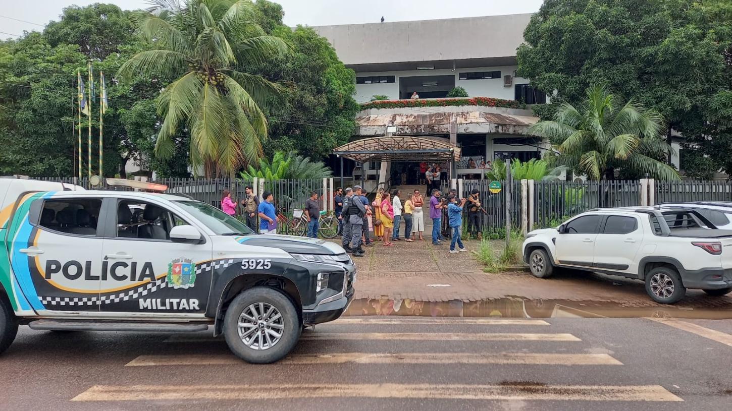 Ela foi ao fórum em busca de Justiça, mas encontrou a morte