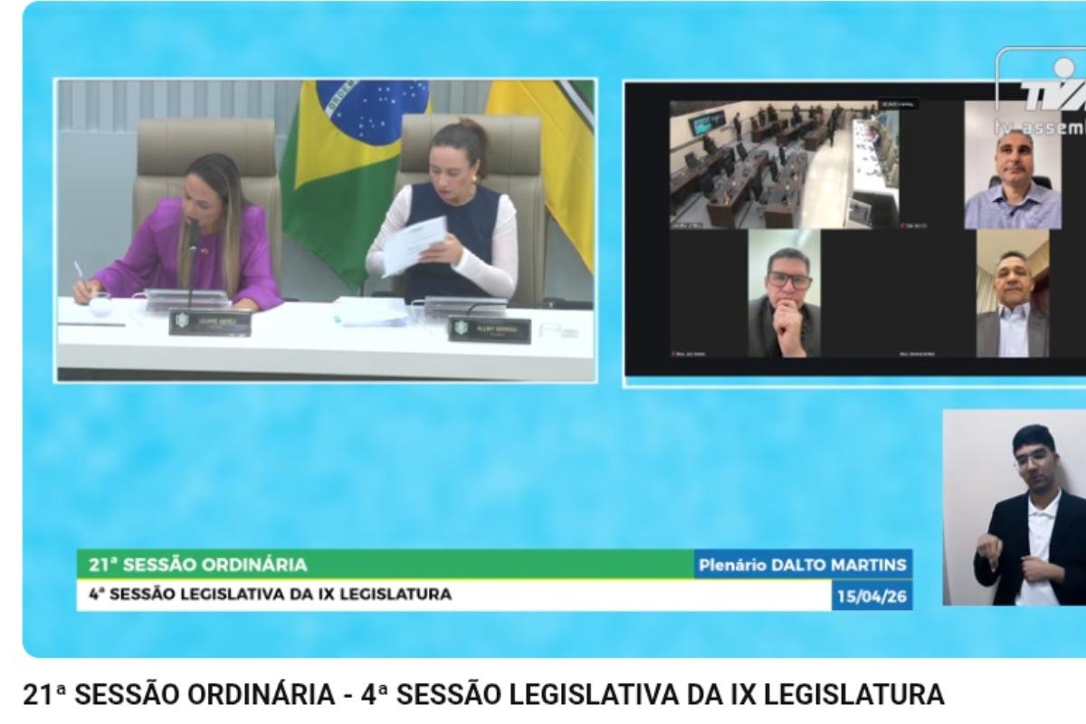 21ª SESSÃO ORDINÁRIA - 4ª SESSÃO LEGISLATIVA DA IX LEGISLATURA