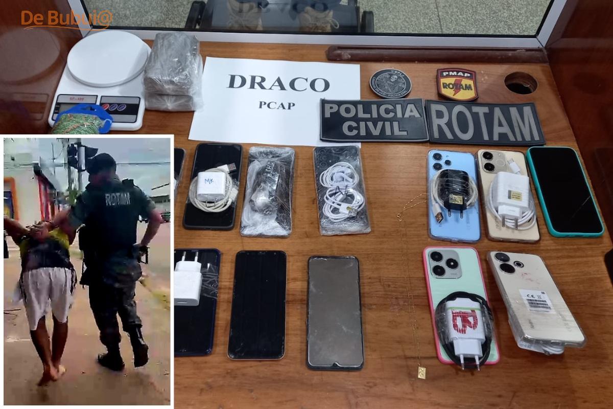 Foragido é capturado pela Rotam e mochila revela plano para o Iapen
