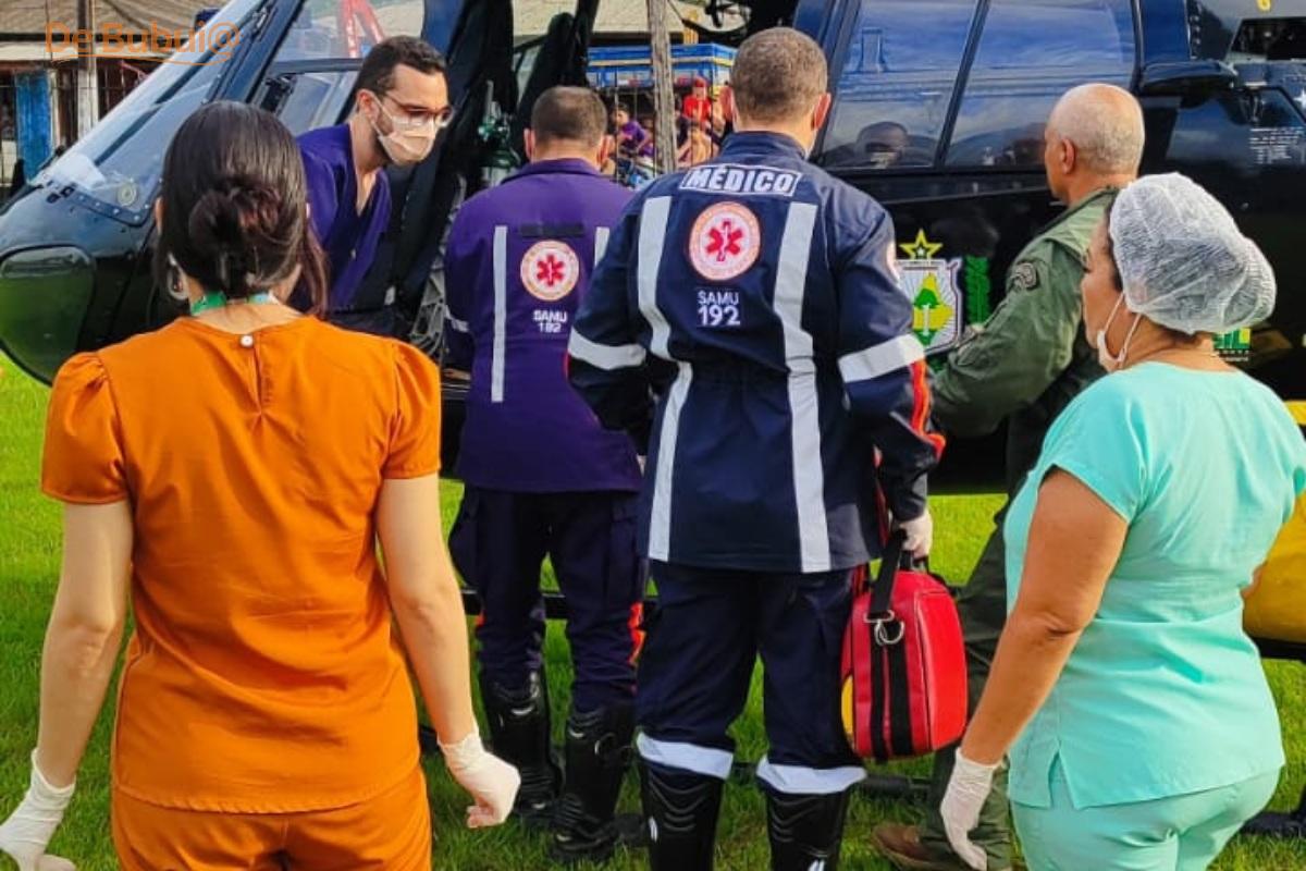Homem leva 11 facadas em Calçoene e é resgatado em estado grave pelo GTA
