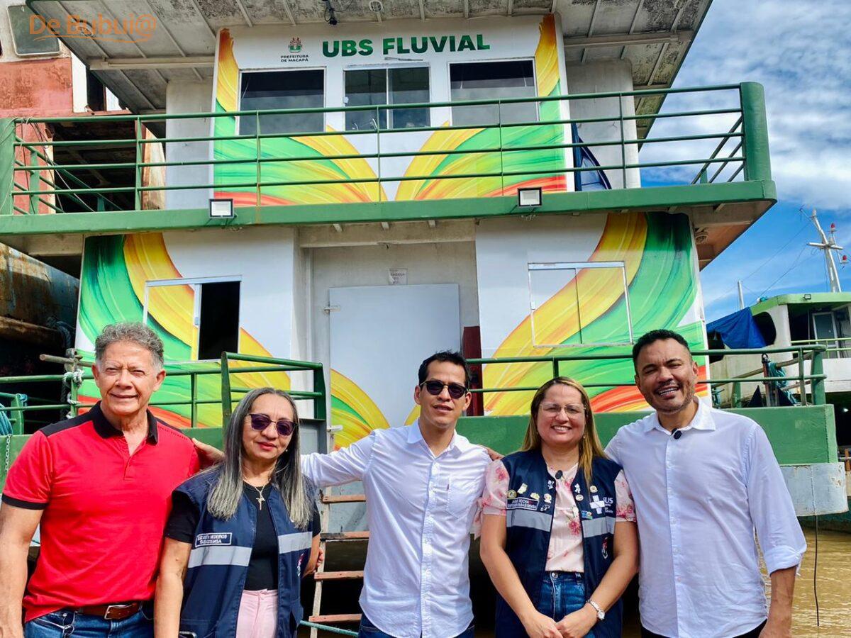 Parada há meses, UBS Fluvial é reativada e volta a atender no Bailique