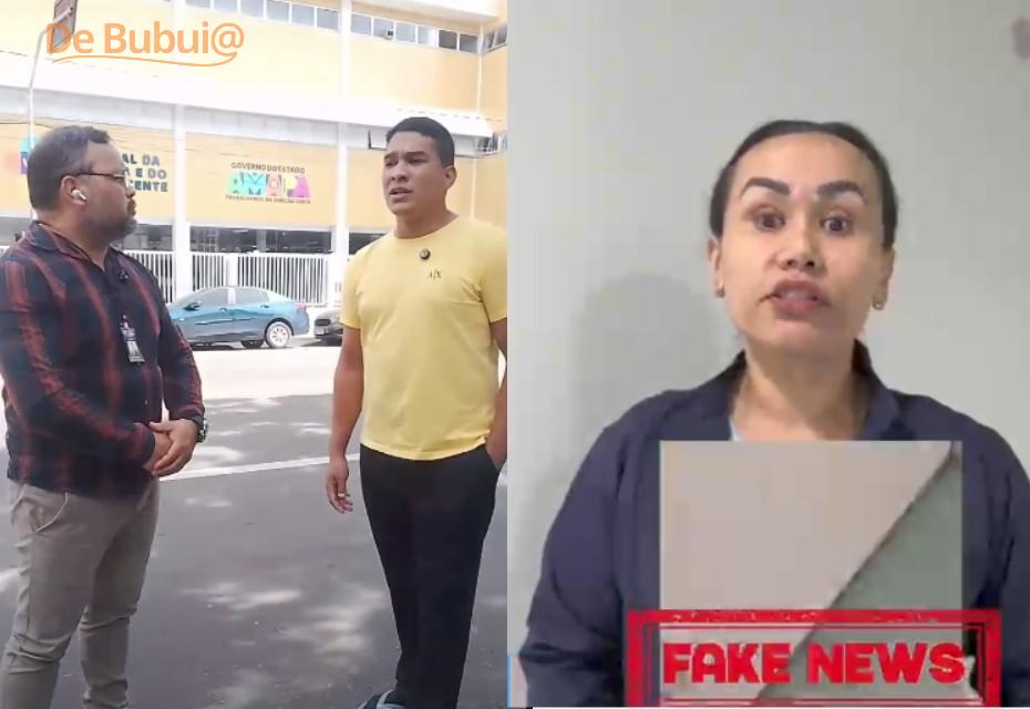 Psicóloga desmonta fake news sobre criança internada no HCA em Macapá