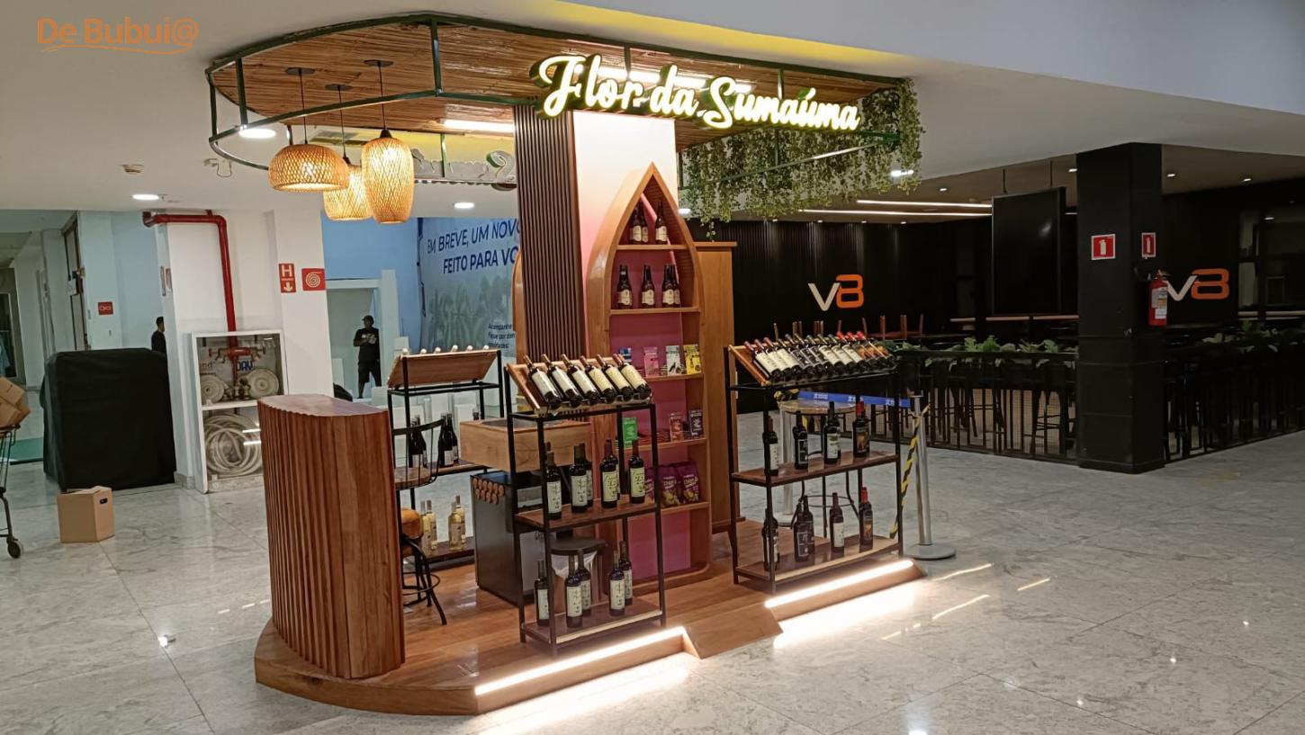 Flor da Samaúma inaugura adega de vinho de açaí no Macapá Shopping