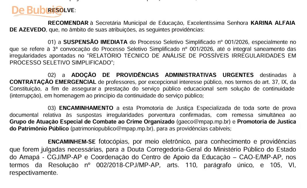 Seletivo da Educação entra na mira do MP após irregularidades da gestão Furlan