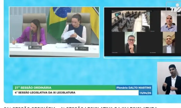 21ª SESSÃO ORDINÁRIA - 4ª SESSÃO LEGISLATIVA DA IX LEGISLATURA