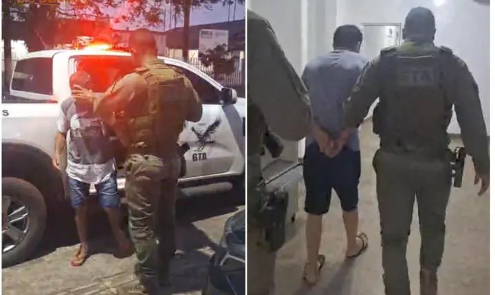 Condenados por feminicídio e estupro são presos em Santana nesta quarta