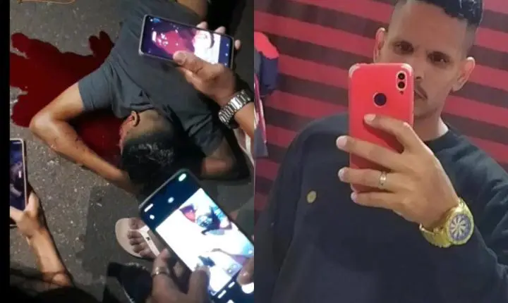 Criminosos em carro branco executam homem a tiros no conjunto Miracema